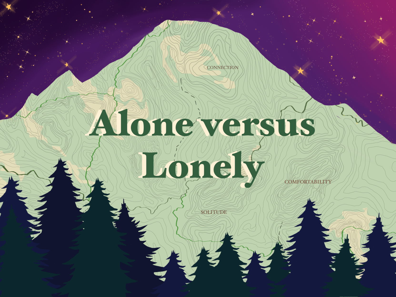 Alone and lonely after all